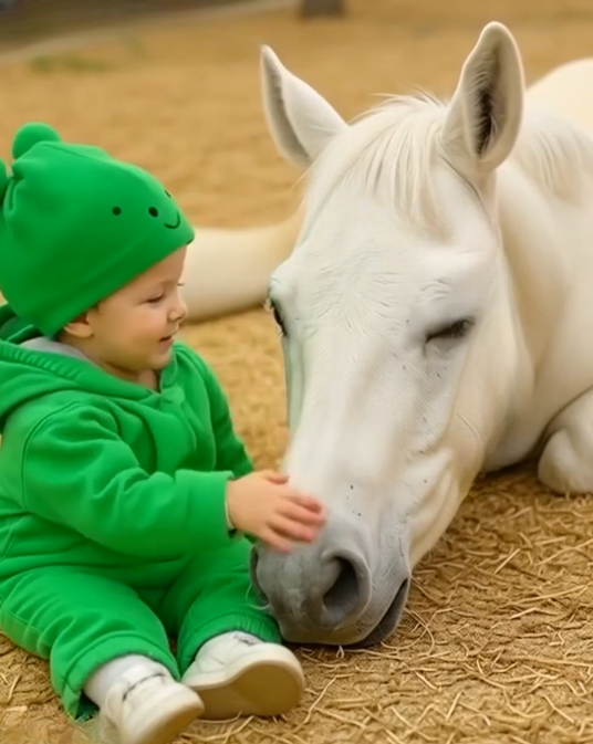 My Two-Year-Old Loved Playing with the Neighbor’s Horse — Then We Discovered Something Incredible.