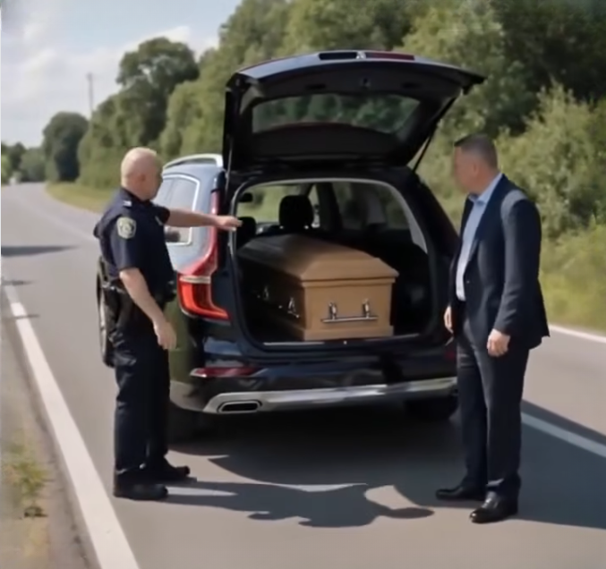A Police Officer Pulled Over a Hearse for Speeding — What He Found Inside Shocked Everyone