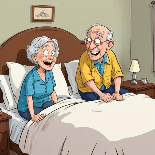 This Older Couple’s Silly Game Took an Unexpected Turn.