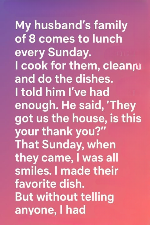 The Sunday Tradition That Finally Made My Family Respect Me
