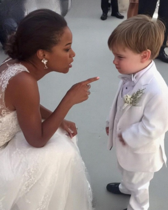 She Said My Grandson Didn’t Belong in the Wedding Photos — Then My Toast Changed Everything.