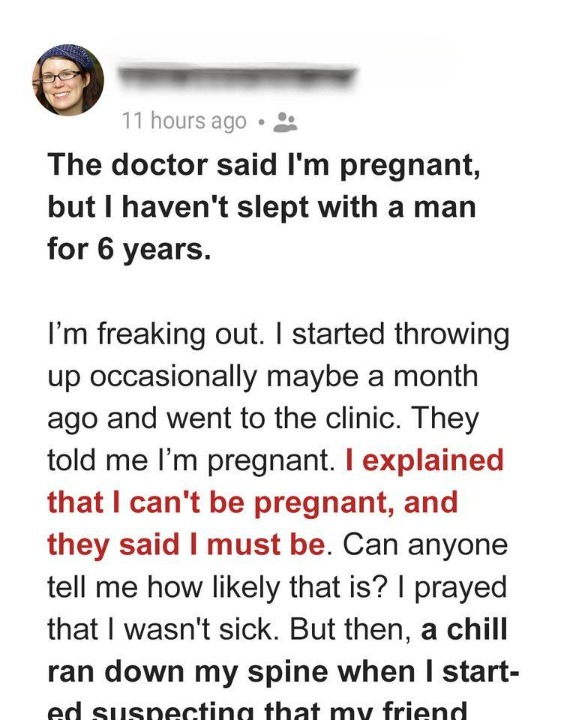 When My Doctor Said I Was Pregnant, I Couldn’t Believe It — The Truth Was Something I Never Expected