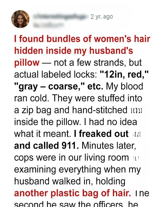 He Avoided the Bed for Months — The Hidden Truth in His Pillow Left Me Speechless