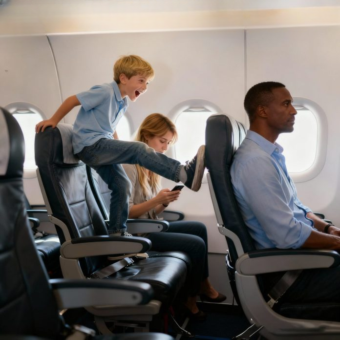 The Boy Kept Kicking His Seat — Until What Happened Next Shocked Everyone!
