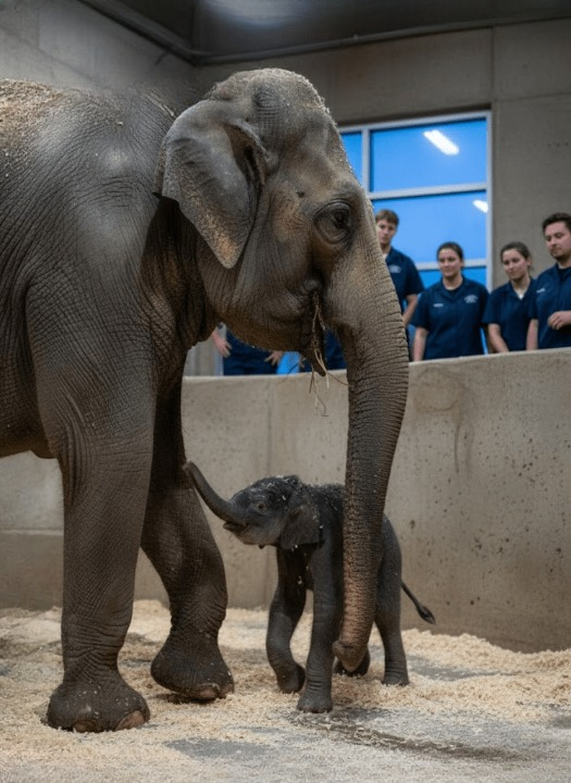 Ivy’s Unexpected Journey: A Miraculous Arrival for Elephant Conservation