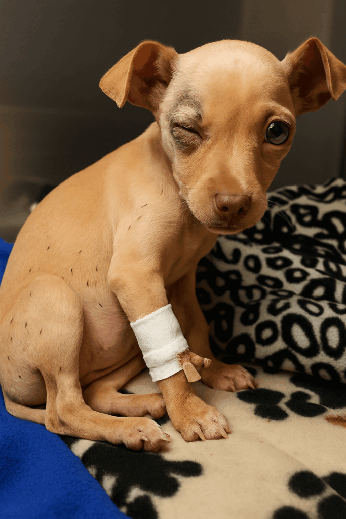 Dog Rescue Story: Thor’s Journey From Trash Bag to Loving Home