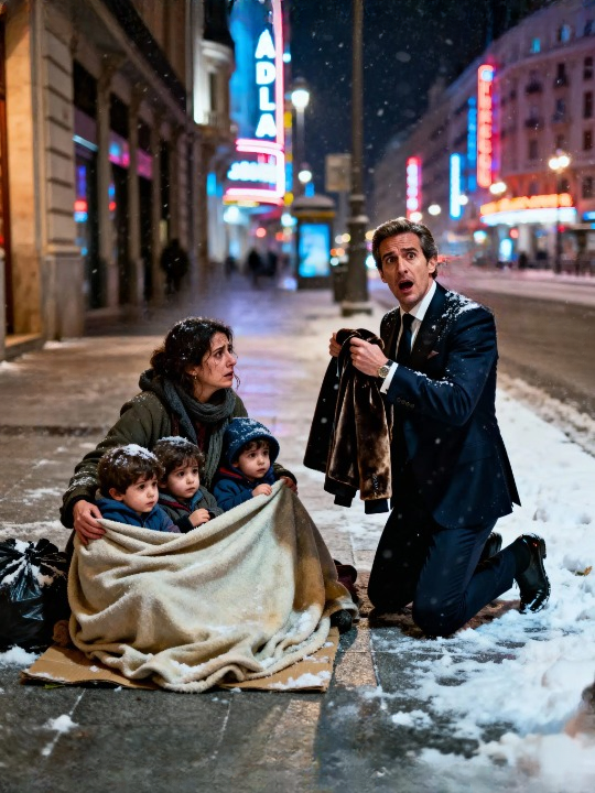 He Left His Wife 8 Years Ago — Today He Found Her Homeless With 3 Kids Who Look Exactly Like Him