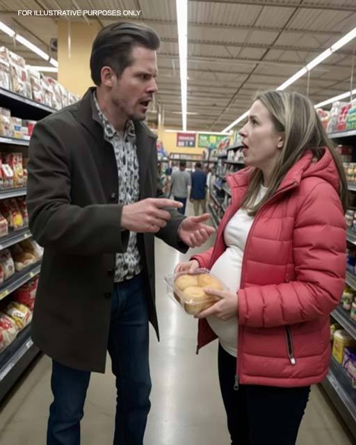 Father of My Baby Laughed at Me for Buying $3 Dinner Buns at the Grocery Store — Moments Later, Everything Changed –